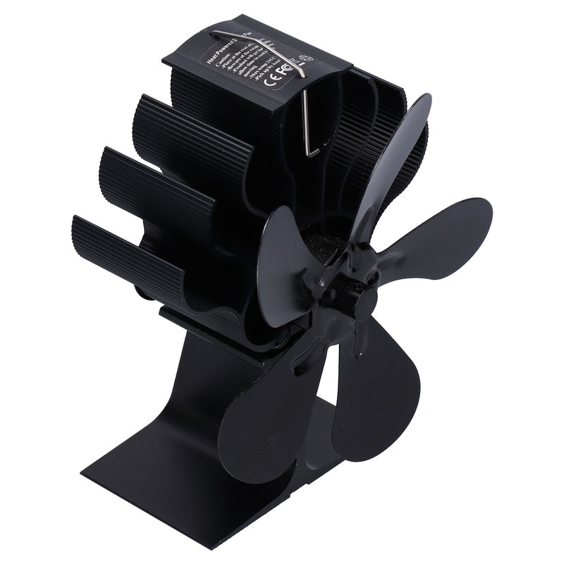 Stove Fan Single Head 5 Blade Wood Burning Fireplace Fan