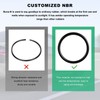 MUQIDA Bumper Quick Release, JDM Car Front Rear Bumper Fasteners