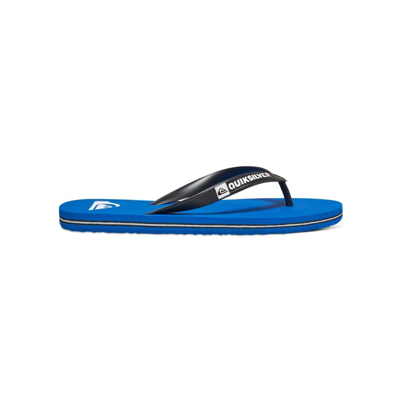 Quiksilver Men's Molokai Sandal, Black/Blue/Black, 44