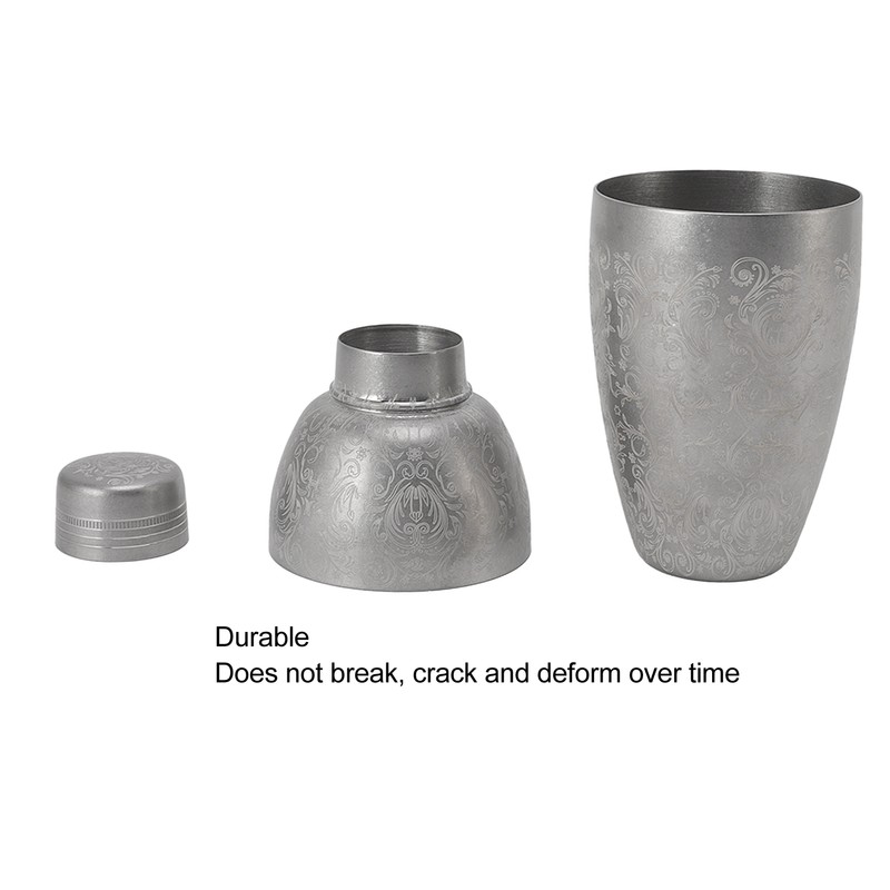 Boston Cocktail Shaker 304 Stainless Steel Bartending Mixer Shaker Bar