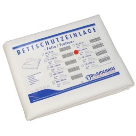 Dr. Junghans Medical 10215 Mattress / Moisture Protection Bed Protector Insert Film / Terry Cloth 90 x 100 cm