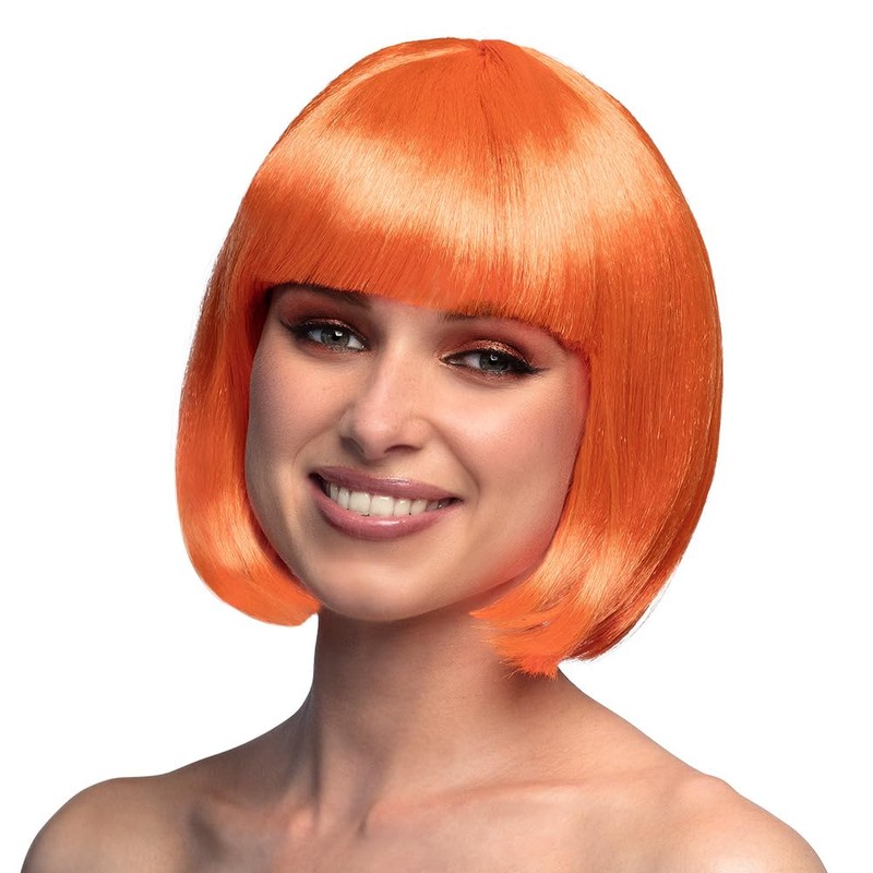 Boland 85893 Short Cabaret Wig Orange