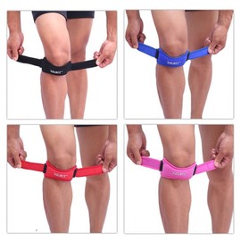 1pc Knee Support Belt for Health & Fitness - Knee Protector with Taping Effect LD-315 Black