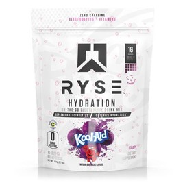 Ryse Supps Hydration - On-The-Go Electrolyte Drink - Specification: Grape Kool Aid