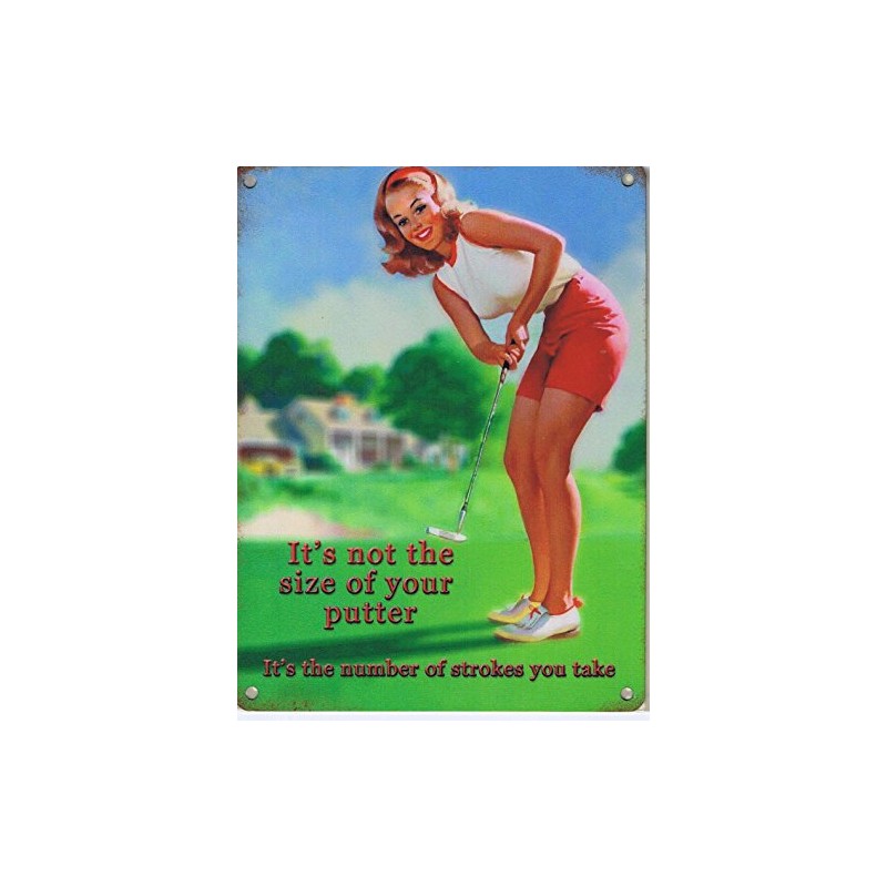 It's Not The Size Of Your Putter It Is The...