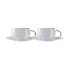 Maxwell & Williams Blend Double Wall Cup & Saucer 80ML