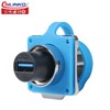 CNLINKO LP-24 USB3.0 Industrial Waterproof Plug, 4-Hole Recessed Socket with