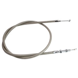 Steel Clutch Cable Compatible With/Replacement For Yamaha XVS1100 V-Star 1100 Custom 1100cc 2001 2002 2003 2004 2005 2006 2007 2008 2009