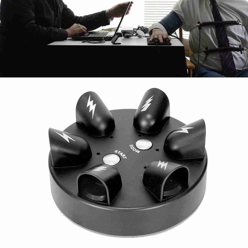 Electric Lie Detect Game Shocking Interactive Decompression 6 Fingers Interesting