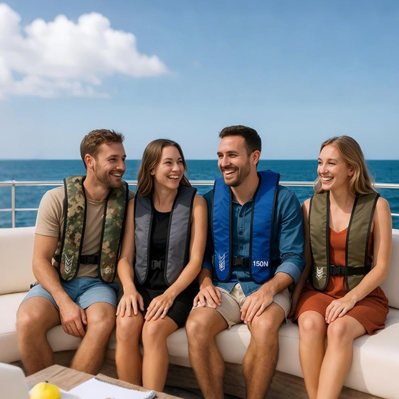Automatic Inflatable Life Jacket | Low Profile PFD for Adults