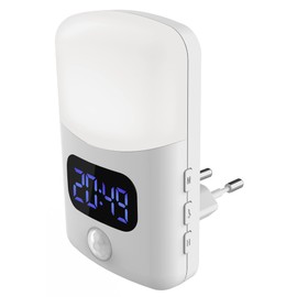 Northpoint LED Nachtlicht mit integriertem Wecker und Bewegungsmelder