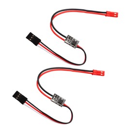2Sets RC Remote Controlled on/Off Electronic Switch Relay for Car Truck Boat LED Light Drone (2A)