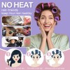 33pcs Hair Rulos Tubos Plstica Para Cabello Autoadheribles