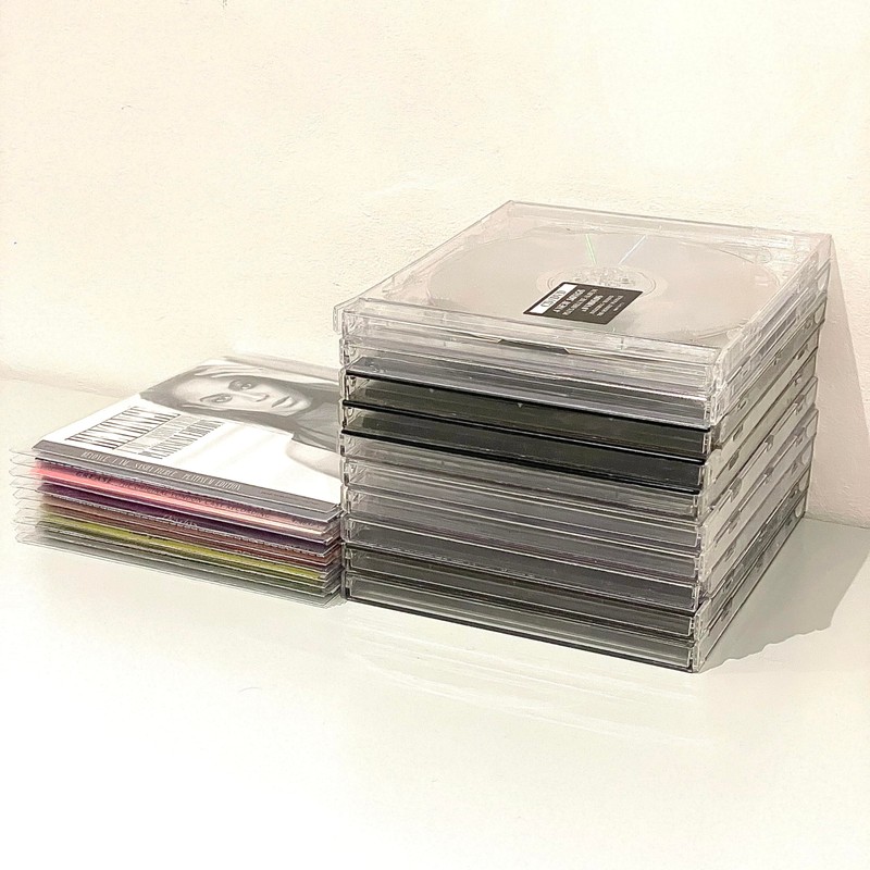 CD Jewel Case Replacement Clear Sleeve Premium Material (Pack of