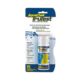 AquaChek TruTest Refill Test Strips - Digital Test Strip Reader Refill Strips - for Pool and Spa Water Testing - for Free Bromine, Free Chlorine, pH, and Total Alkalinity - 50 Strips