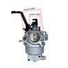 YAMAKATO Generator Carburetor for Huayi P27-1C Generac GP5500 GP7500E GP8000E