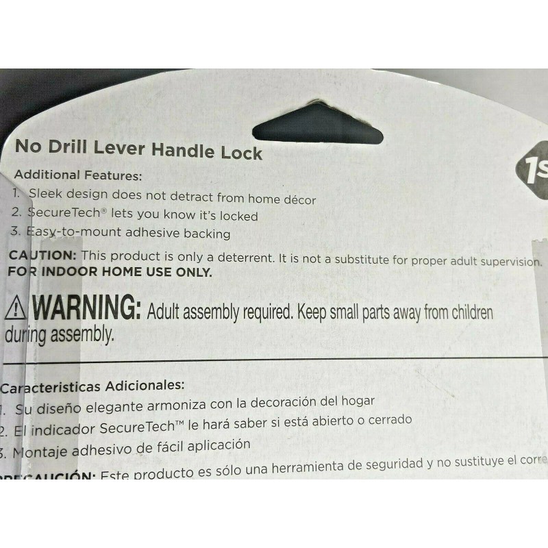 Safety 1st Toddler Lever Handle Lock No Drill Door Knob