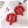 Abaodam 1 Pair Aluminium Alloy Bike Pedals with Rolling Beads