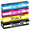 970 971XL Ink Cartridge Combo Pack for Officejet Pro X576dw