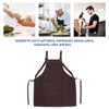 Nail Polish Apron Adjustable Nail Salon Kitchen Bib Aprons Cosmetic