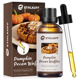 Pumpkin Pecan Waffles Fragrance Oil, Bakery Essential Oils, Fragrance Oils for Diffuser for Home, Pumpkin Pie Waffle