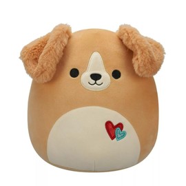 Squishmallows, Beemie The Valentines Day Dog, 8 Inch Plush