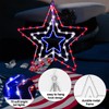 4th of July Patriotic Red White and Blue Decorations Lights,