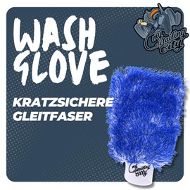 MyDetailingCity - Wash Glove | Car Wash Sponge Made of Microfibre | Wash Mitt | Hand Wash