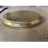 Lamp OVAL SOLID BRASS LAMP STAMPED BACKPLATE 6”LONG X 4