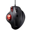 SANWA Wired Ergonomic Trackball Mouse, Optical Rollerball Mice, Programmable Silent