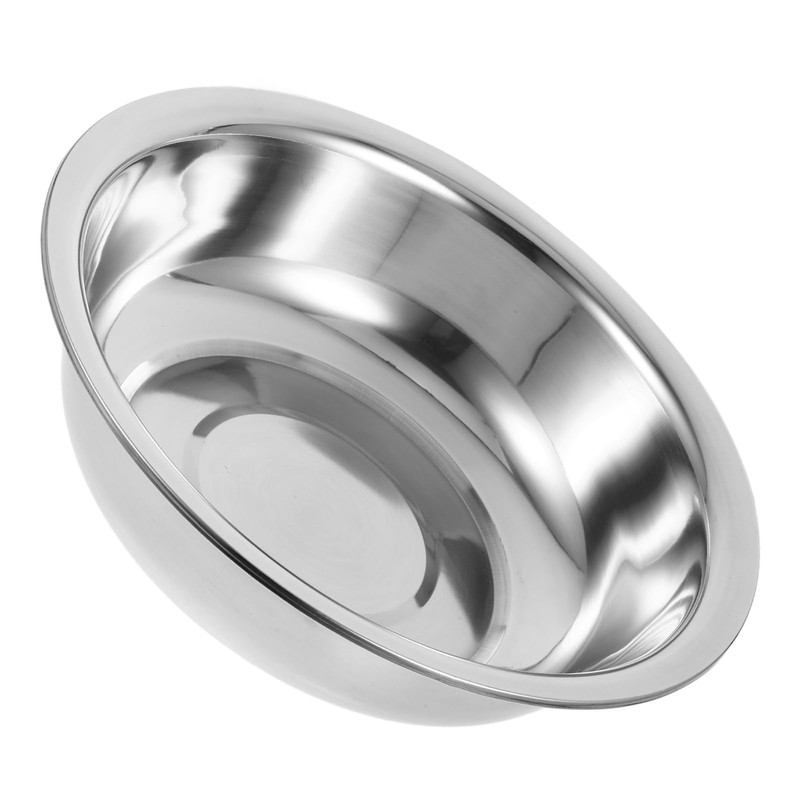 MUCKLILY Stainless Steel Basin 10.6 Inch Multi-Use Mixing Bowl for