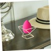 IWOWHERO 4pcs Makeup Sponge Holder Luxury Reusable Cosmetic Racks for