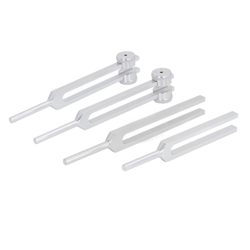 Resonance Tuning Forks Healing Set C128Hz 384Hz C256Hz OM136.1Hz Weighted