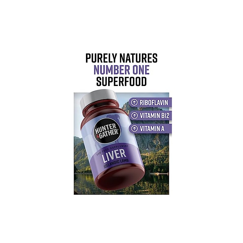 Hunter & Gather Nose to Tail, 90 Liver Capsules