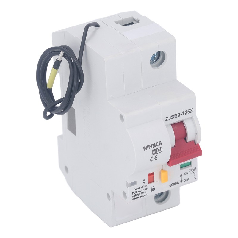 WiFi Circuit Breaker 1P 100A APP Remote Control Smart Circuit