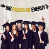 Big Bachelor Energy Banner, Congrats Grad,So Proud of You, Class