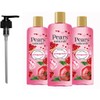 Pears Naturale Body Wash Pomegranate 250ml 3 Pack + Pump