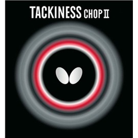 Butterfly Tackiness Chop II Rubber Sheet (1.7, Black)