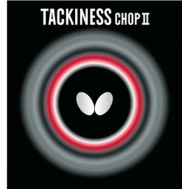 Butterfly Tackiness Chop II Rubber Sheet (1.7, Black)
