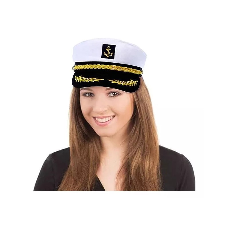 Nemuri Gorra De Marinero Azul Marino Gorra De Capitán Transpirable