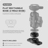 TUSITA Lock 360 Base - Flat Rectangle Base - 2