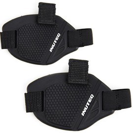 HEKE Accesorios de Cambio de Marchas de Motocicleta para Zapatos, Protector de Botas de Goma de Motocicleta con Correa para Zapatos, Cubierta Protectora Antideslizante para Zapatos, 2 Piezas