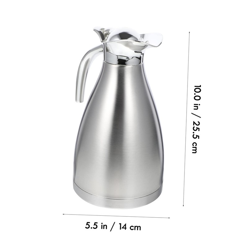 LABRIMP Stainless Steel Insulated Kettle Thermal Bottle 1.5l Double Layer