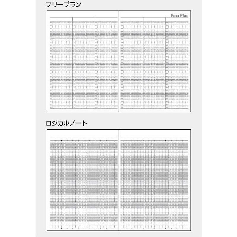 Logical Diary 2025 Cover Type Month/B6/Black NSV-B602-25D