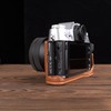 MUZIRI KINOKOO Fuji XT50 Case, PU Leather Protective Half Case