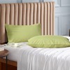 EVOLIVE Ultra Soft Brushed Microfiber Standard Size 20"x30" Pillowcases Pair
