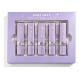 Set De Labiales Art Value Mate Terciopelo Otoño, Larga Durac