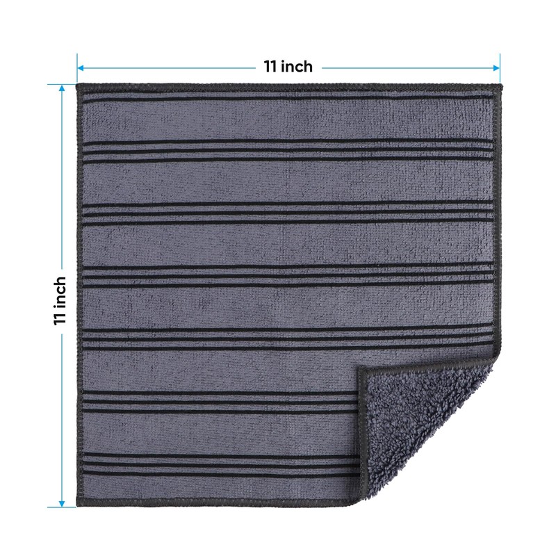 HOMEXCEL Microfiber Cleaning Cloth, Kitchen Towels 12 Pack, Lint Free,