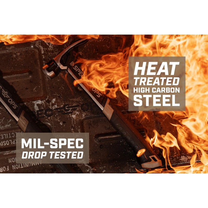 Spec Ops Tools Nailing Hammer, 16 oz, Rip Claw, Smooth