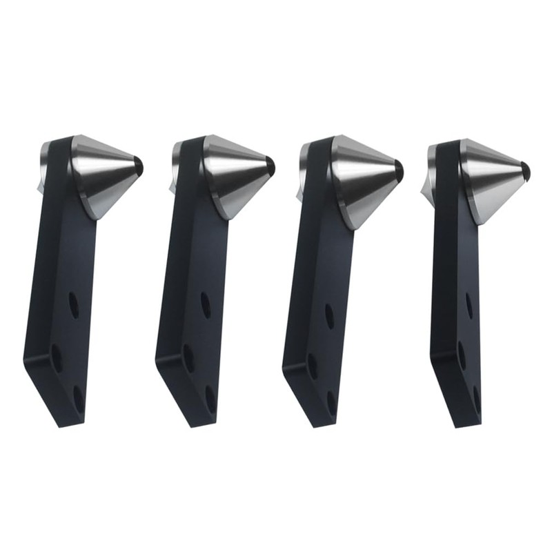 Lyaciomn 4PCS Adjustable Combined Type Audio Speaker Foot Subwoofer Shockproof
